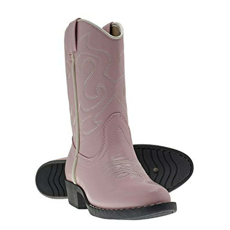 Smoky Mountain Kids Mesquite Light Pink Boots 8T SMOKY MOUNTAIN BOOTS INC 1041 